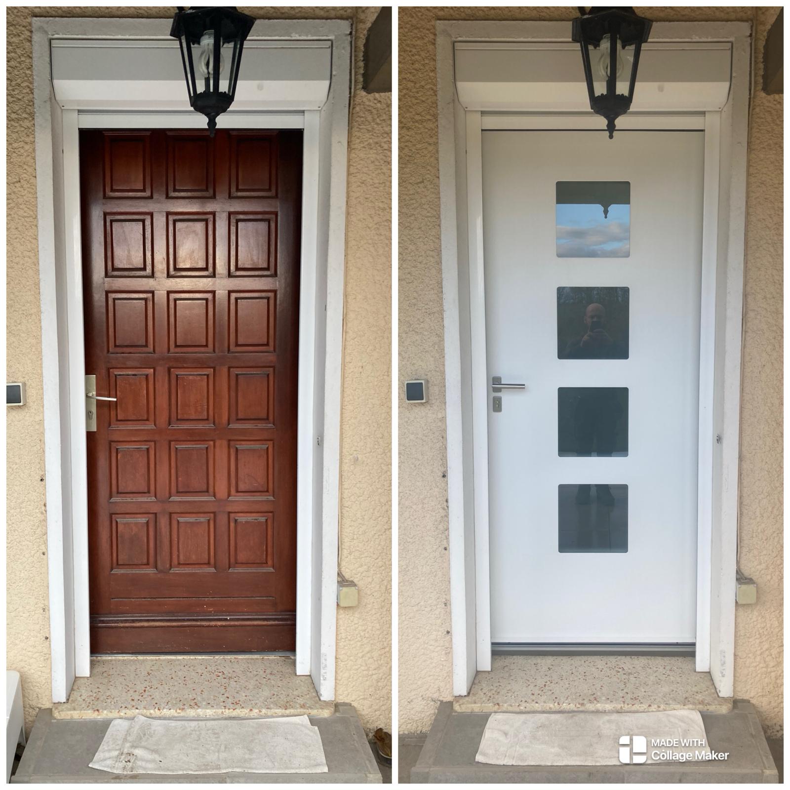 Pose de portes d'entrée sur mesure Creil